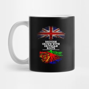 British Grown With Eritrean Roots - Gift for Eritrean With Roots From Eritrea Mug